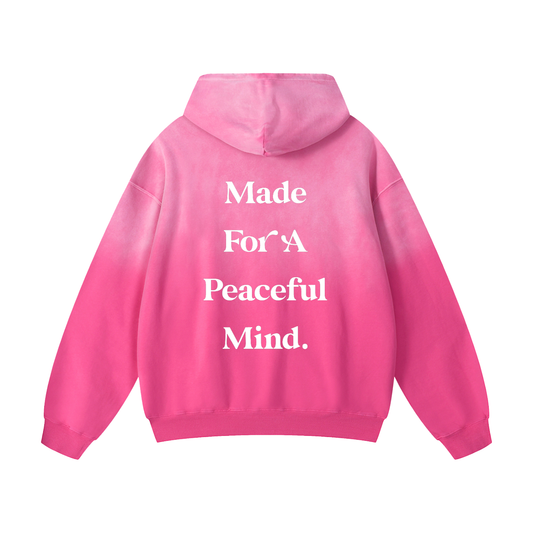 Anti Anxiety Oversized Hoodie - Pink