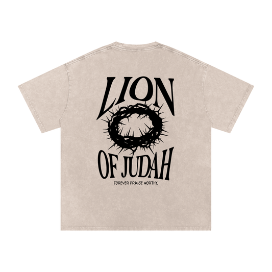 Lion Of Judah Tee - Apricot