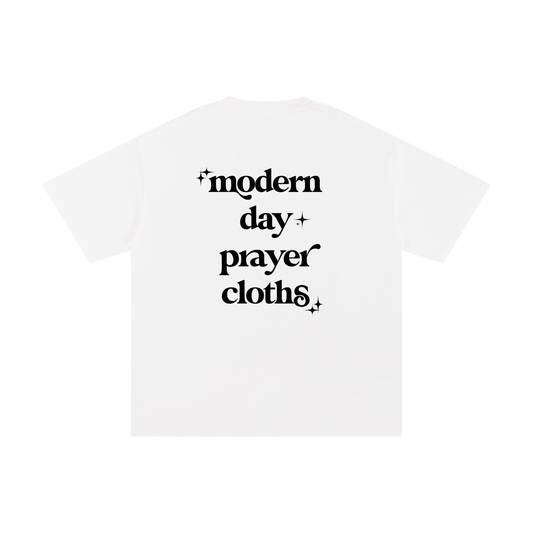 Radiant Modern Day Prayer Cloth Tee - White