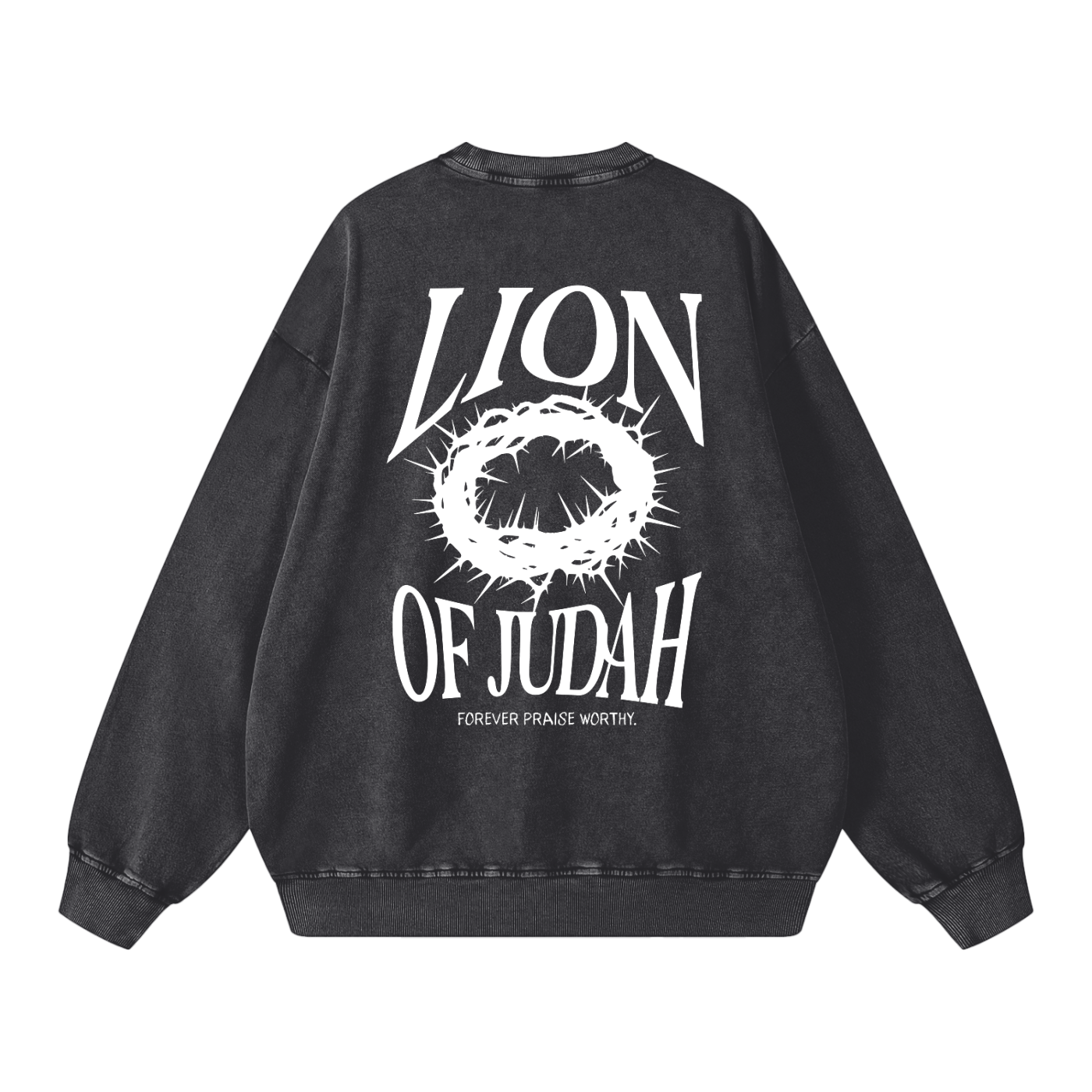 Lion Of Judah Sweatshirt - Black