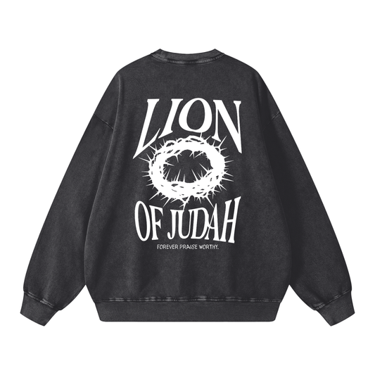 Lion Of Judah Sweatshirt - Black