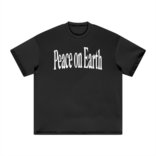 Peace On Earth Tee - Black