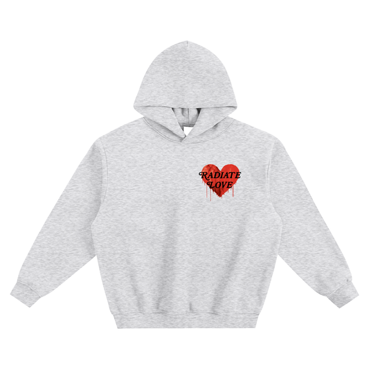 Agape Love Hoodie - Flower Gray