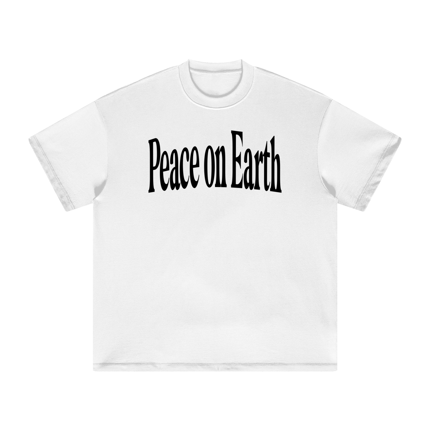 Peace On Earth Tee - White