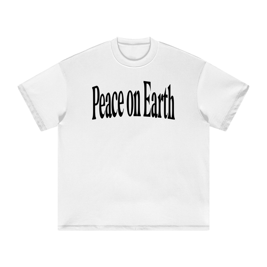 Peace On Earth Tee - White