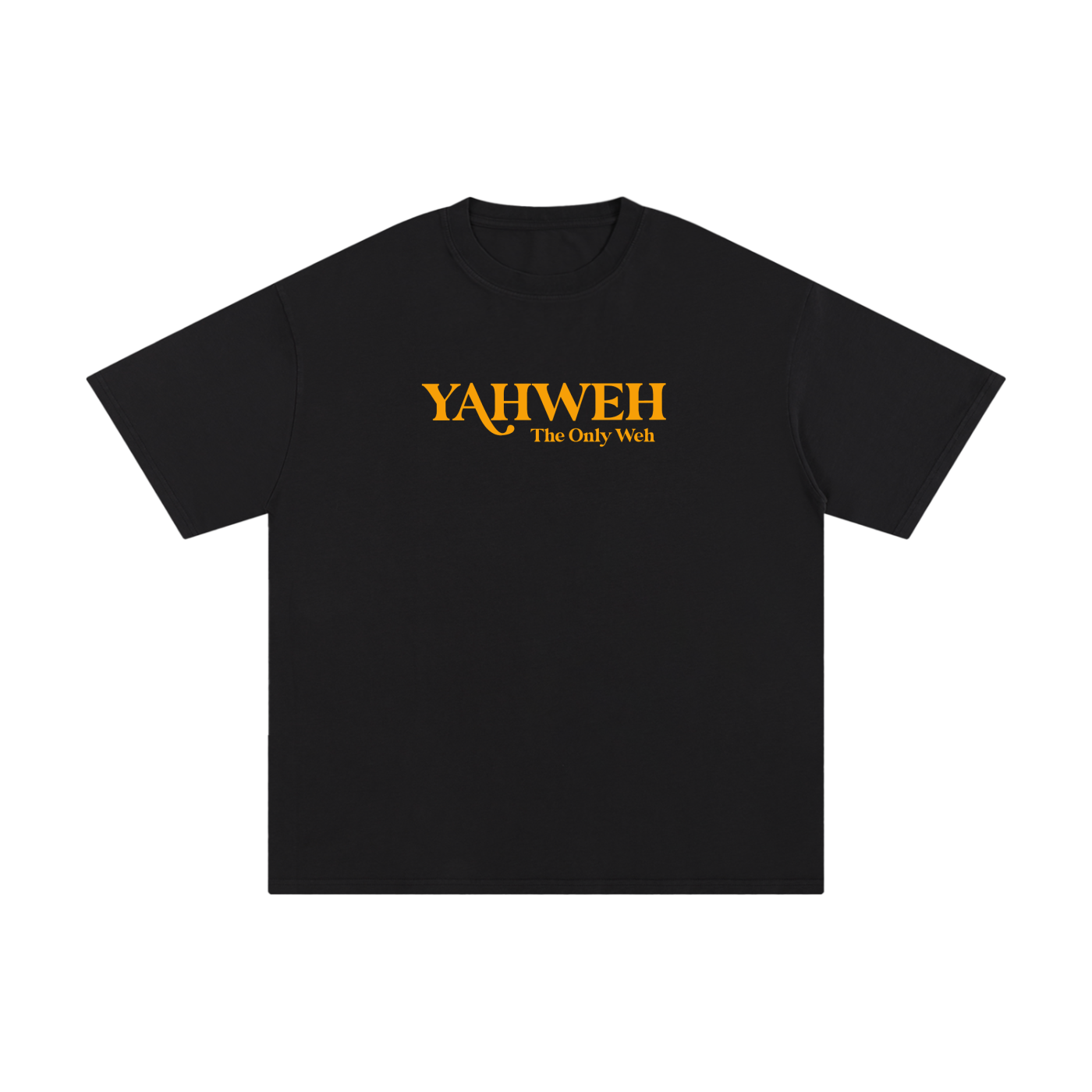 Yahweh Tee - Black