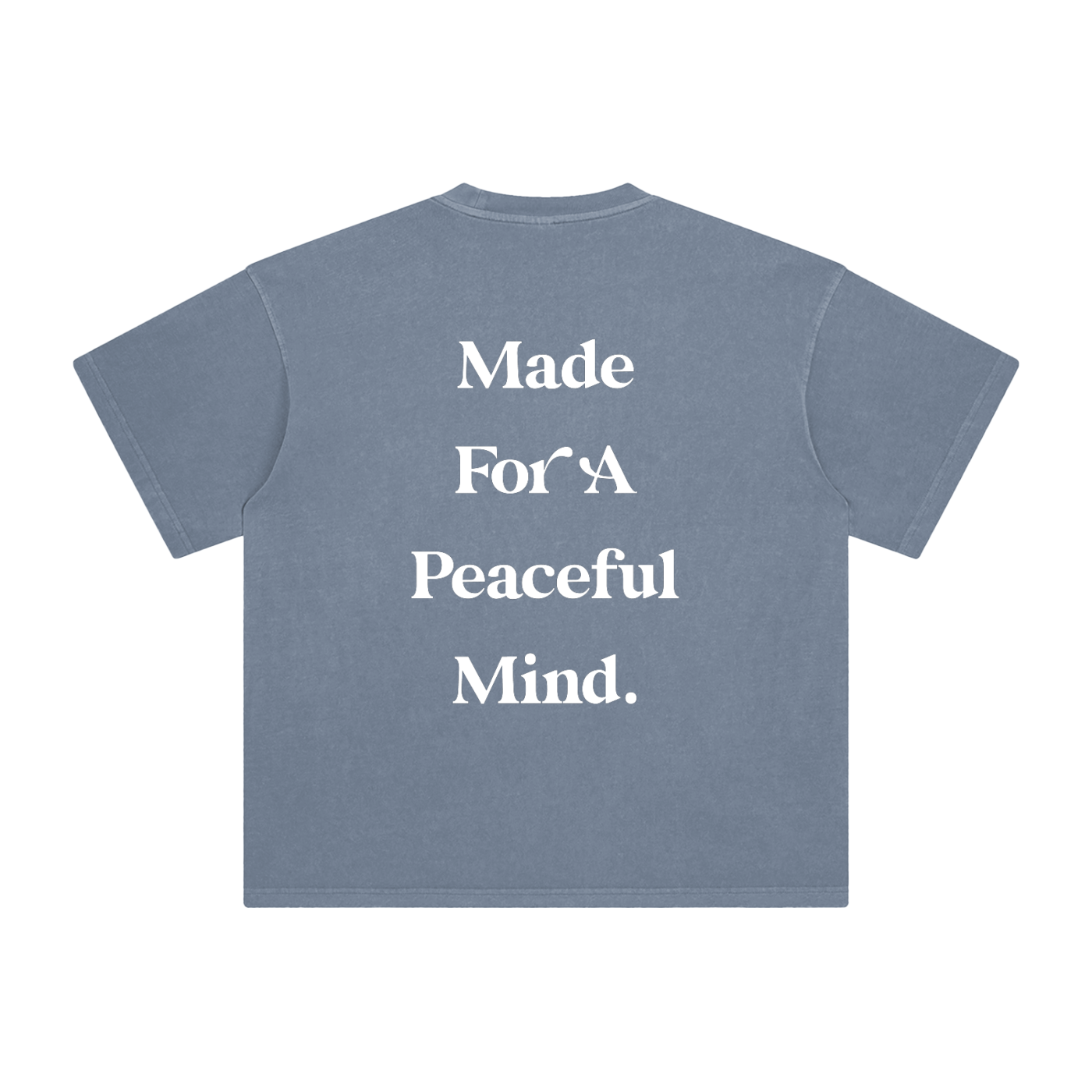 Anti Anxiety Tee - Gray Blue