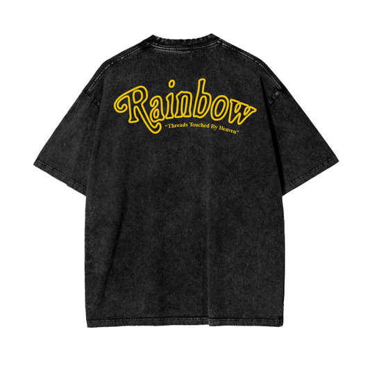 Radiant Rainbow Tee - Yellow/Black